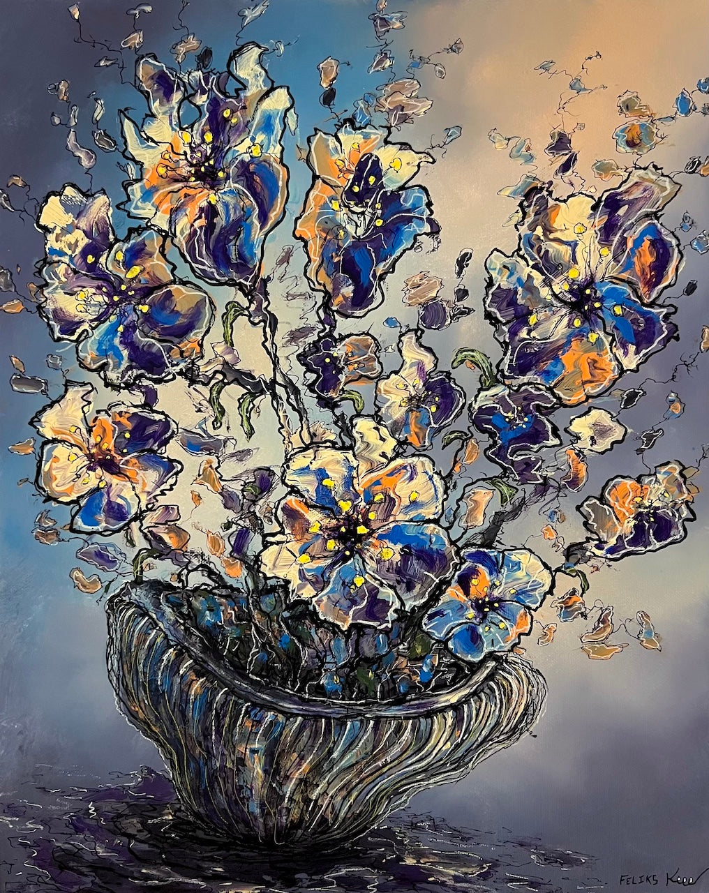 Pot of Flowers